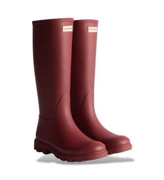 Hunter Bottes hautes Downpour bordeaux