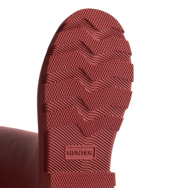 Hunter Bottes hautes Downpour bordeaux