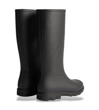 Hunter Bottes de pluie Downpour Tall Insulated noires
