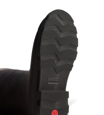 Hunter Bottes de pluie Downpour Tall Insulated noires