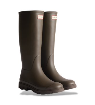 Hunter Brown Downpour tall boots