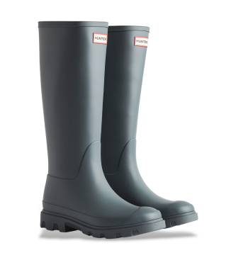 Hunter Green Downpour tall boots