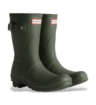 Hunter Botas de agua Original Short verde oliva