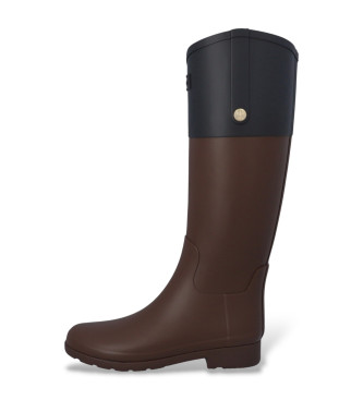 Hunter Braune Reitstiefel