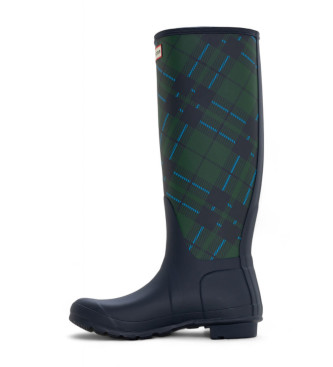 Hunter Stvler Original Tall Tartan Printed grn