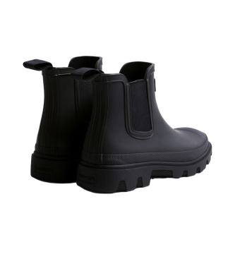Hunter Bottines Downpour Chelsea Insulated noires