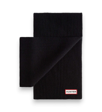 Hunter Set di cappello e sciarpa nero