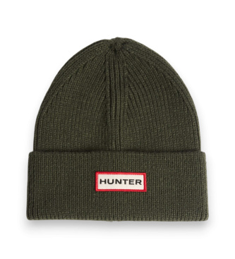 Hunter Set di cappello e sciarpa verde