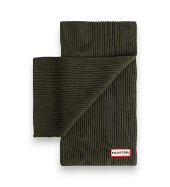 Hunter Set di cappello e sciarpa verde