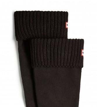 Hunter Calcetines Half Cardigan Tall Boot Sock negro