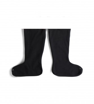 Hunter Half Cardigan socks black