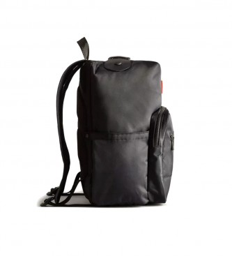 Hunter Nylon Pioneer Backpack schwarz -38x16x27cm