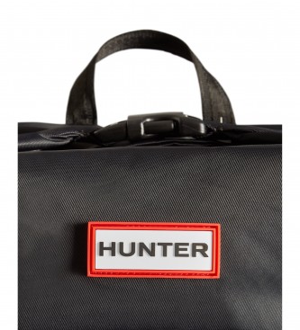 Hunter Pioneer Topclip Nylon-Rucksack schwarz