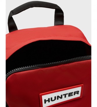 Hunter Mochila Original Nylon rojo -13x37x27cm-