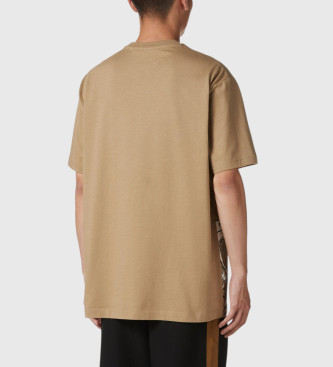 Iceberg T-shirt Regular fit lerfrgad brun