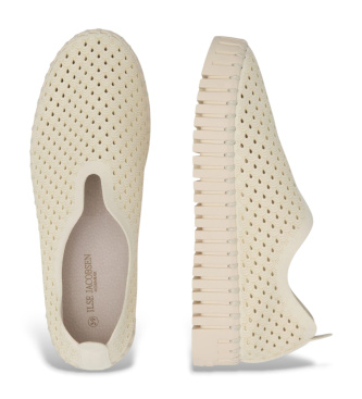 Ilse Jacobsen Pantoufles tulipes beiges