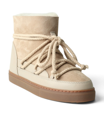 Inuikii Stivali di Pelle Classic beige