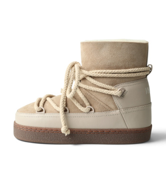 Inuikii Bottes en Cuir Classic beige
