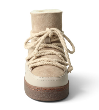 Inuikii Bottes en Cuir Classic beige