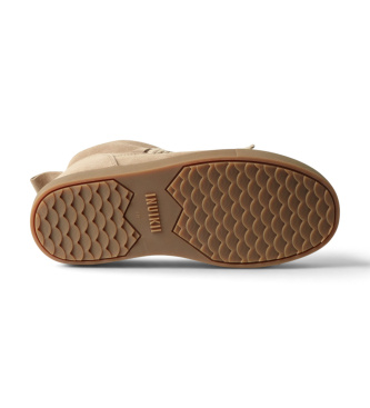Inuikii Stivali di Pelle Classic Low beige