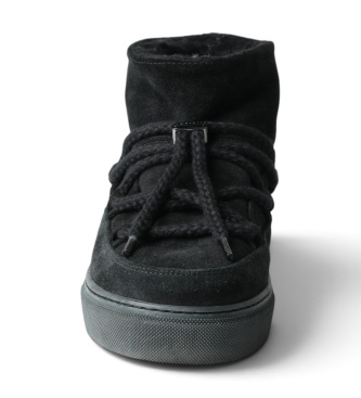 Inuikii Stivali di Pelle Classic Low nero