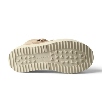 Inuikii Stivali in Pelle Classic Low Platform beige