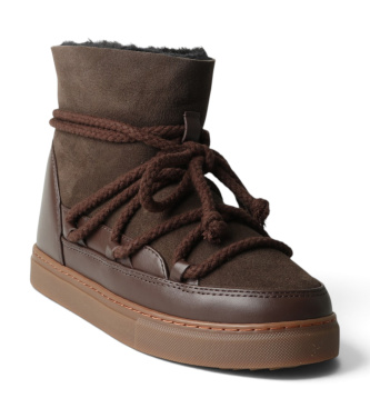 Inuikii Bottes en Cuir Classic marron