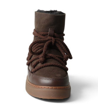 Inuikii Bottes en Cuir Classic marron