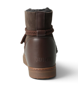 Inuikii Bottes en Cuir Classic marron