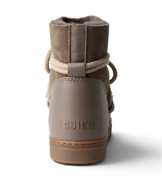 Inuikii Stivali di Pelle Classic tortora