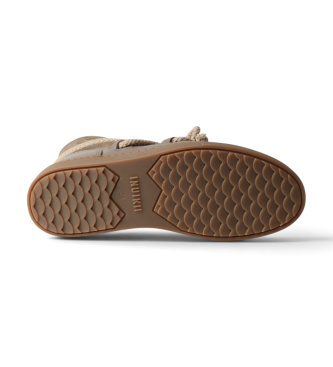 Inuikii Stivali di Pelle Classic tortora