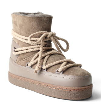 Inuikii Bottes en Cuir Classic taupe