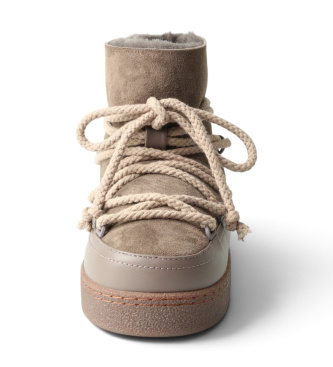 Inuikii Bottes en Cuir Classic taupe