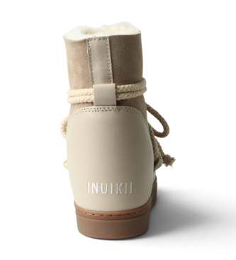 Inuikii Stivali in Pelle Classic Wedge beige