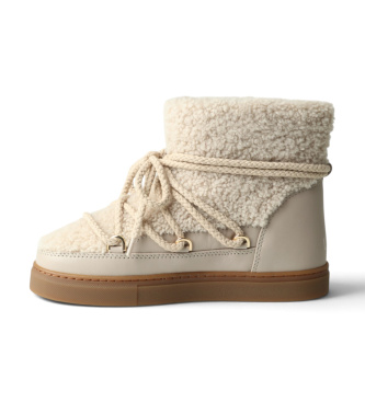 Inuikii Stivali di Pelle Curly beige