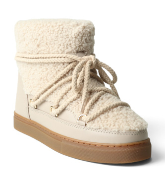 Inuikii Stivali di Pelle Curly beige