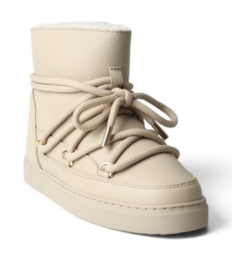 Inuikii Stivali di Pelle Full Leather beige