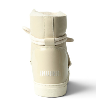 Inuikii Bottes en Cuir Gloss beige