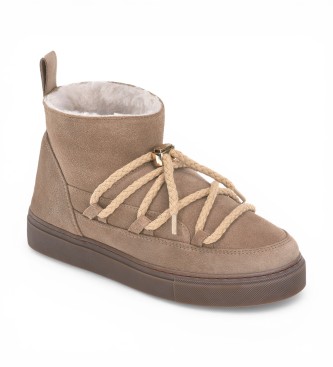 Inuikii Lederstiefel Classic Low beige