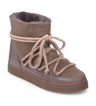 Inuikii Lederstiefel Classic taupe