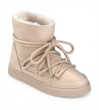 Inuikii Læderstøvler Full Leather beige
