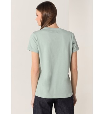Lois Jeans Camiseta de manga corta print verde
