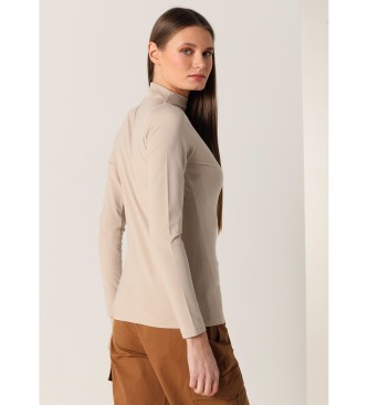 Lois Jeans Super slim long sleeve t-shirt brown