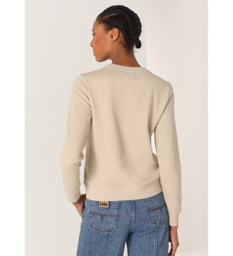 Lois Jeans Basic beige sweatshirt