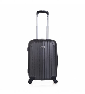ITACA 4 Wheeled Hard Travel Case Set T71500 Black -55x38x20cm