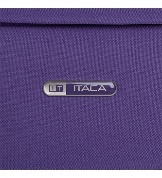 ITACA Mallette de voyage à 2 roues T71950 violet -55x39x18cm