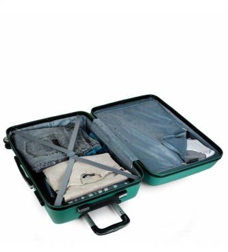 ITACA Kabinski potovalni kovček Abs T71650 Aqua -55X40X20Cm