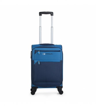 ITACA Suitcase Thames 701050 blue -54x35x20cm