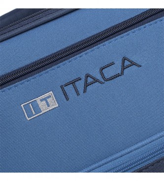ITACA Koffer Themse 701050 blau -54x35x20cm