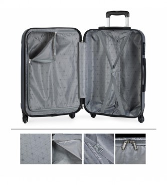 ITACA 4 Wheeled Rigid Suitcase 771160 marine -63x42x24cm